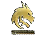 Sticker | Team Spirit (Gold) | Copenhagen 2024
