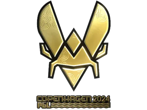 Sticker | Vitality (Gold) | Copenhagen 2024 Sticker | Vitality (Gold) | Copenhagen 2024