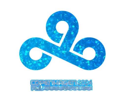 Sticker | Cloud9 (Glitter) | Copenhagen 2024