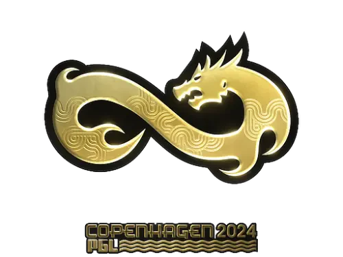 Sticker | Eternal Fire (Gold) | Copenhagen 2024 Sticker | Eternal Fire (Gold) | Copenhagen 2024