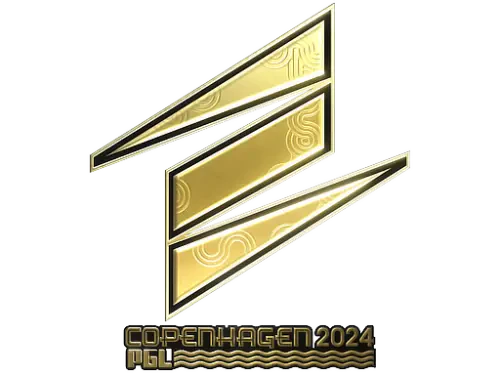 Sticker | ECSTATIC (Gold) | Copenhagen 2024 Sticker | ECSTATIC (Gold) | Copenhagen 2024