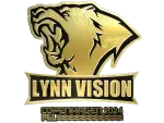 Sticker | Lynn Vision (Gold) | Copenhagen 2024