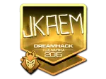Sticker | jkaem (Gold) | Cluj-Napoca 2015