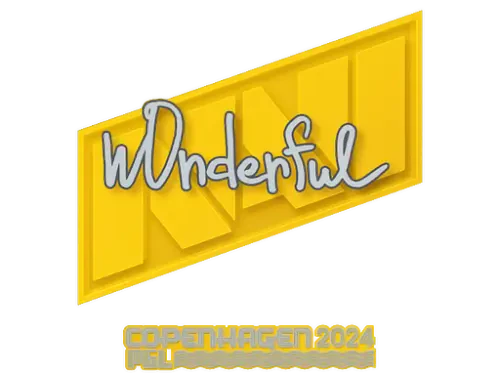Sticker | w0nderful | Copenhagen 2024 Sticker | w0nderful | Copenhagen 2024