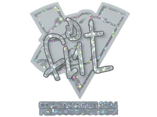 Sticker | FL1T (Glitter) | Copenhagen 2024 Sticker | FL1T (Glitter) | Copenhagen 2024