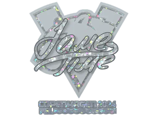 Sticker | Jame (Glitter) | Copenhagen 2024 Sticker | Jame (Glitter) | Copenhagen 2024