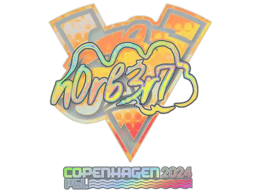 Sticker | n0rb3r7 (Holo) | Copenhagen 2024 Sticker | n0rb3r7 (Holo) | Copenhagen 2024