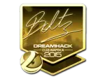 Sticker | boltz (Gold) | Cluj-Napoca 2015