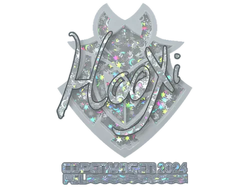 Sticker | HooXi (Glitter) | Copenhagen 2024