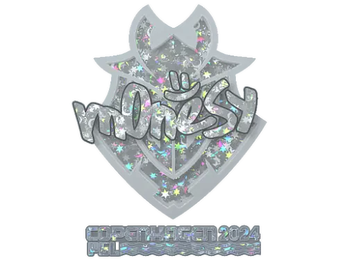 Sticker | m0NESY (Glitter) | Copenhagen 2024 Sticker | m0NESY (Glitter) | Copenhagen 2024