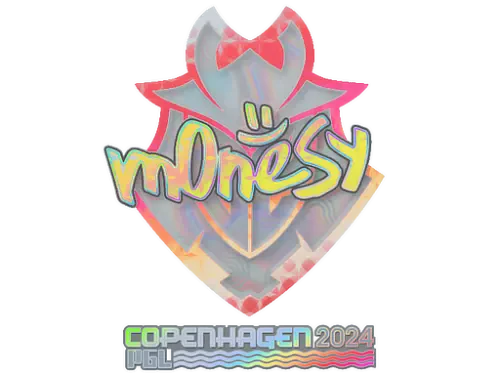 Sticker | m0NESY (Holo) | Copenhagen 2024 Sticker | m0NESY (Holo) | Copenhagen 2024
