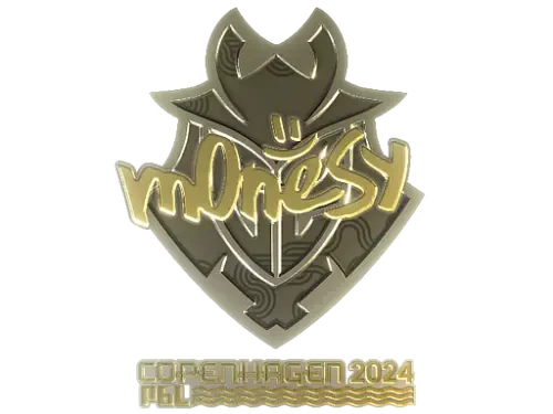 Sticker | m0NESY (Gold) | Copenhagen 2024 Sticker | m0NESY (Gold) | Copenhagen 2024