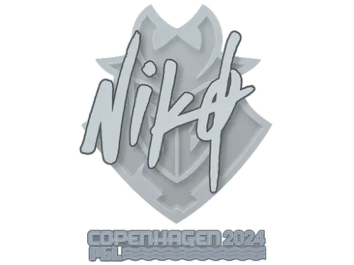 Sticker | NiKo | Copenhagen 2024 Sticker | NiKo | Copenhagen 2024