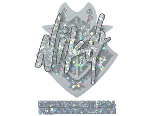 Sticker | NiKo (Glitter) | Copenhagen 2024