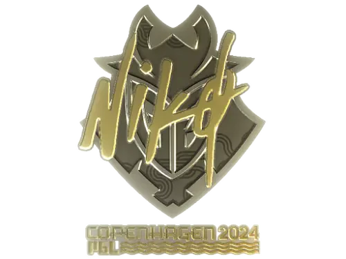 Sticker | NiKo (Gold) | Copenhagen 2024