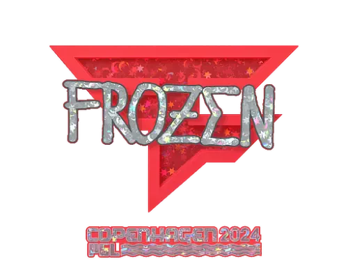 Sticker | frozen (Glitter) | Copenhagen 2024 Sticker | frozen (Glitter) | Copenhagen 2024
