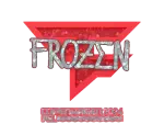 Sticker | frozen (Glitter) | Copenhagen 2024