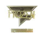 Sticker | frozen (Gold) | Copenhagen 2024