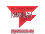 Sticker | karrigan (Glitter) | Copenhagen 2024