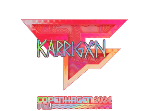 Sticker | karrigan (Holo) | Copenhagen 2024