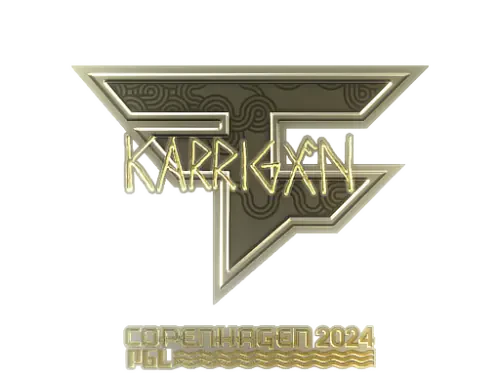 Sticker | karrigan (Gold) | Copenhagen 2024