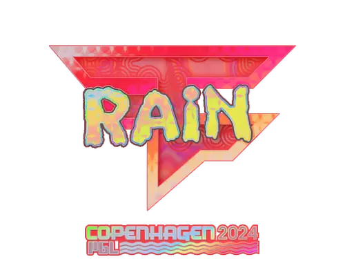 Sticker | rain (Holo) | Copenhagen 2024