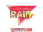 Sticker | rain (Holo) | Copenhagen 2024