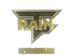 Sticker | rain (Gold) | Copenhagen 2024