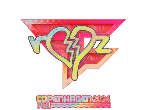 Sticker | ropz (Holo) | Copenhagen 2024
