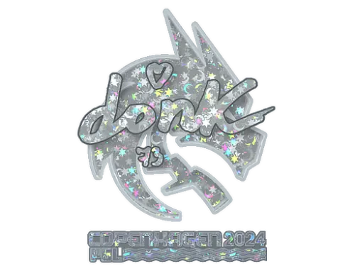 Sticker | donk (Glitter) | Copenhagen 2024
