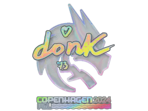 Sticker | donk (Holo) | Copenhagen 2024