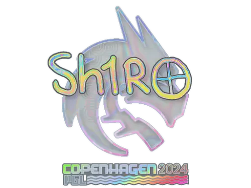 Sticker | sh1ro (Holo) | Copenhagen 2024 Sticker | sh1ro (Holo) | Copenhagen 2024