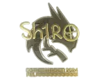 Sticker | sh1ro (Gold) | Copenhagen 2024
