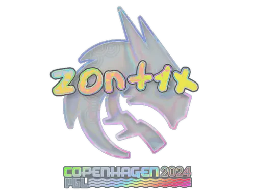 Sticker | zont1x (Holo) | Copenhagen 2024 Sticker | zont1x (Holo) | Copenhagen 2024
