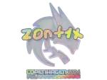Sticker | zont1x (Holo) | Copenhagen 2024