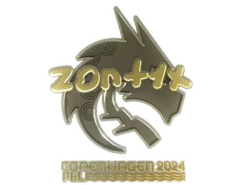 Sticker | zont1x (Gold) | Copenhagen 2024