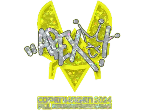 Sticker | apEX (Glitter) | Copenhagen 2024