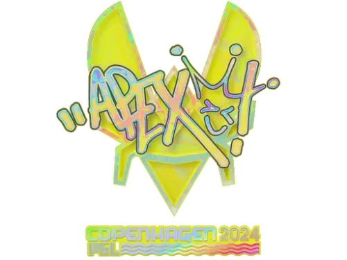Sticker | apEX (Holo) | Copenhagen 2024