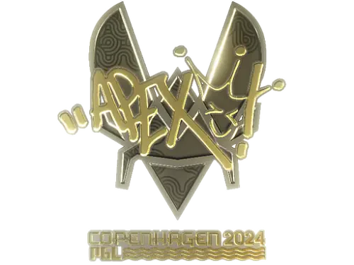 Sticker | apEX (Gold) | Copenhagen 2024