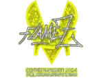 Sticker | FlameZ (Glitter) | Copenhagen 2024