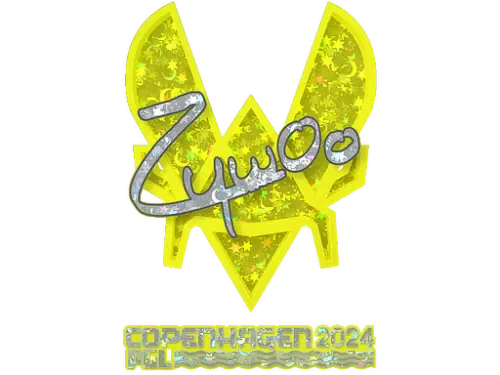 Sticker | ZywOo (Glitter) | Copenhagen 2024