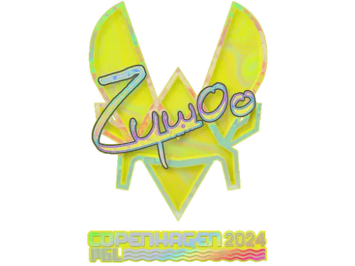 Sticker | ZywOo (Holo) | Copenhagen 2024 Sticker | ZywOo (Holo) | Copenhagen 2024