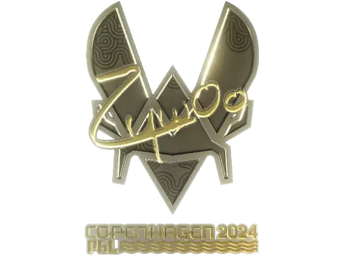 Sticker | ZywOo (Gold) | Copenhagen 2024 Sticker | ZywOo (Gold) | Copenhagen 2024