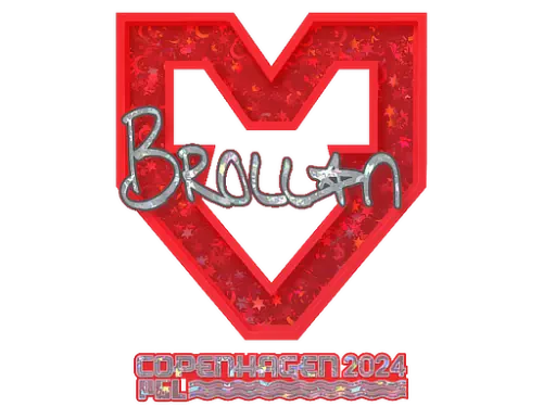 Sticker | Brollan (Glitter) | Copenhagen 2024 Sticker | Brollan (Glitter) | Copenhagen 2024