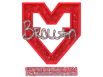 Sticker | Brollan (Glitter) | Copenhagen 2024