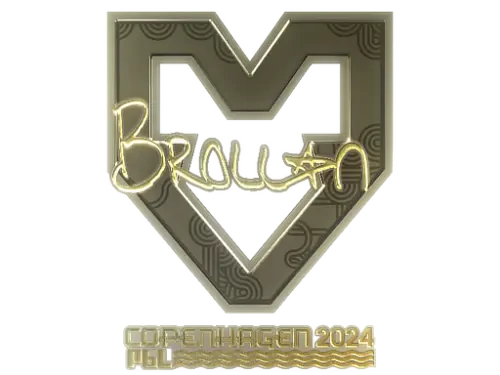 Sticker | Brollan (Gold) | Copenhagen 2024