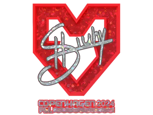 Sticker | siuhy (Glitter) | Copenhagen 2024