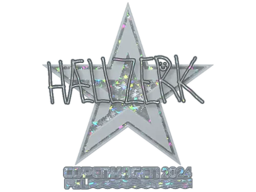 Sticker | hallzerk (Glitter) | Copenhagen 2024 Sticker | hallzerk (Glitter) | Copenhagen 2024