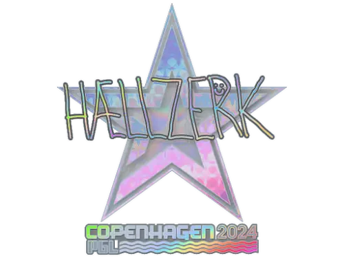 Sticker | hallzerk (Holo) | Copenhagen 2024