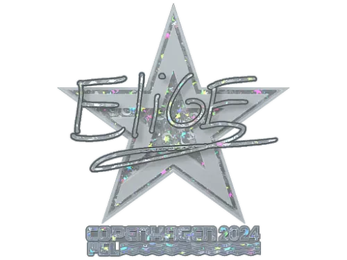 Sticker | EliGE (Glitter) | Copenhagen 2024
